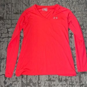 Under Armor long sleeve small pink